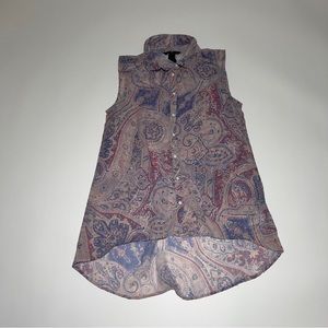 H&M Sleeveless Shirt